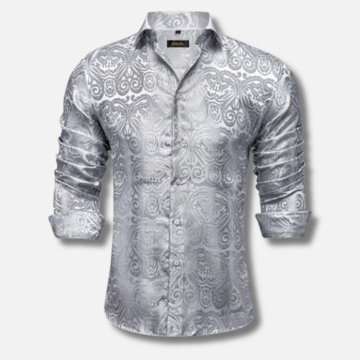 Silky Touch Paisley Print Shirt For Men