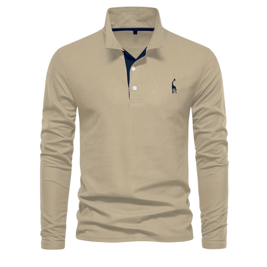 Men's Long Sleeve Polo Shirt