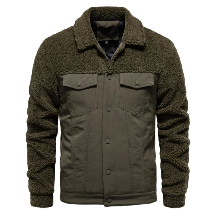 Men's Sherpa Fleece Winter Jacket