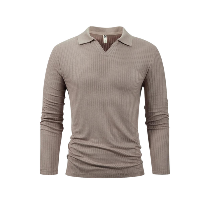 Men's 100% Cotton V-Neck Shirt