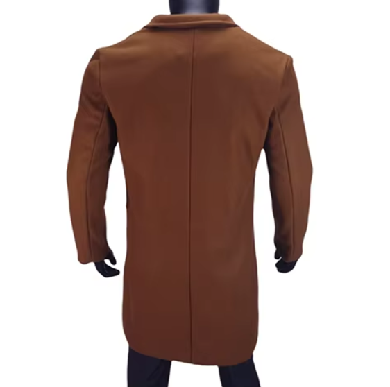 Lassick - Stylish Men's Coat with Button Closure