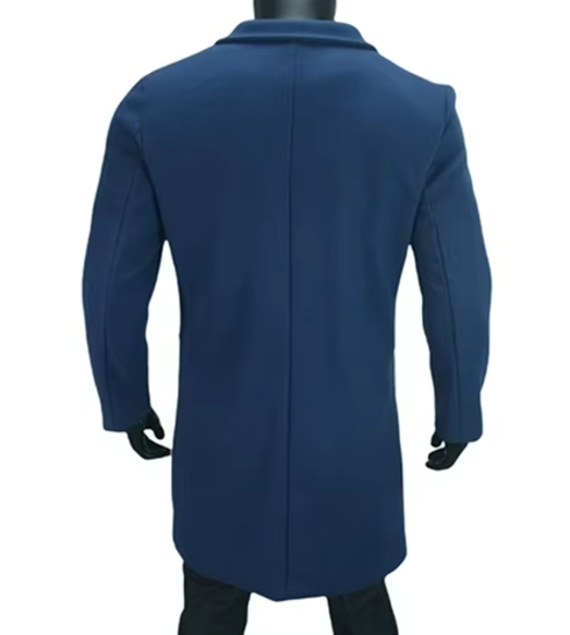 Lassick - Stylish Men's Coat with Button Closure