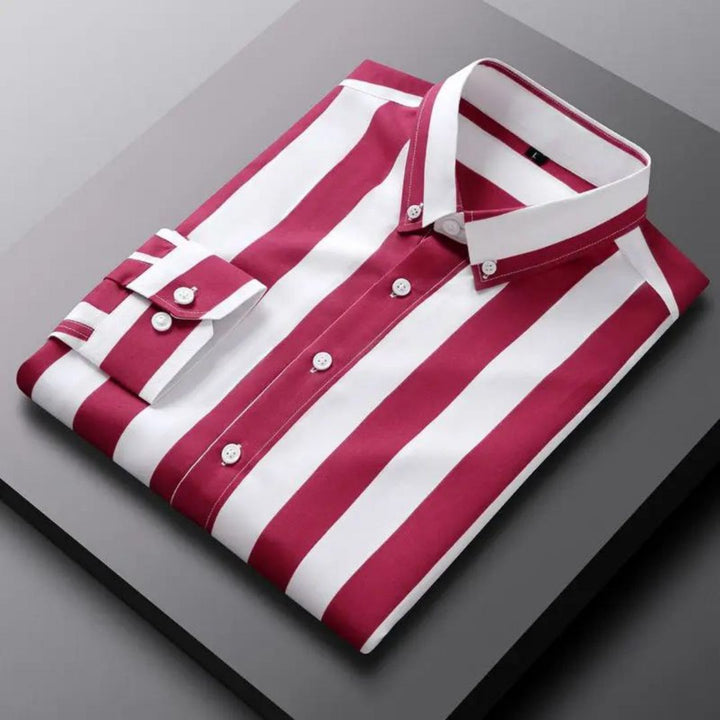 Luxury Boat Striped Shirt for Summer/Spring