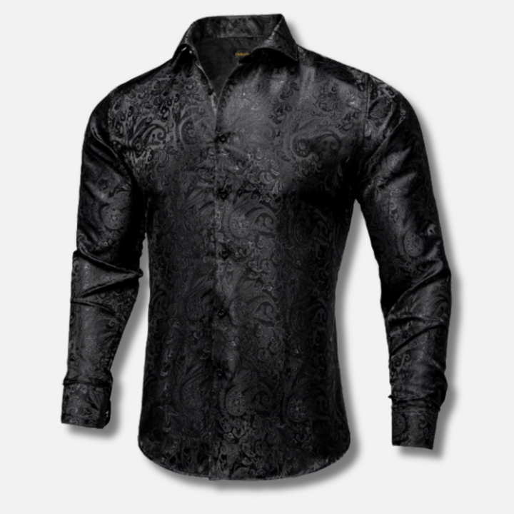 Silky Touch Paisley Print Shirt For Men