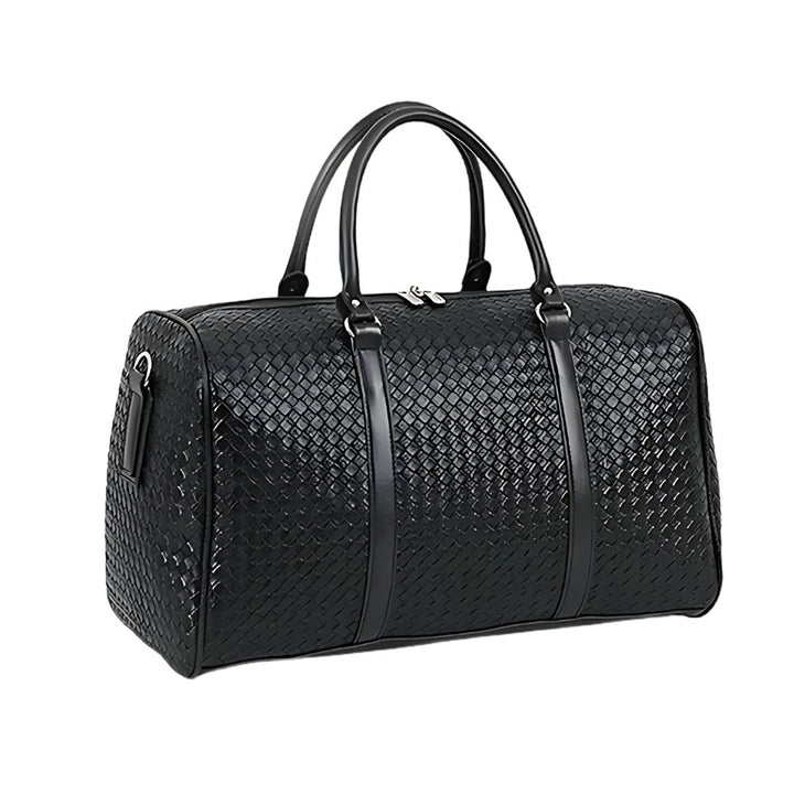 Men's Large PU Leather Duffle