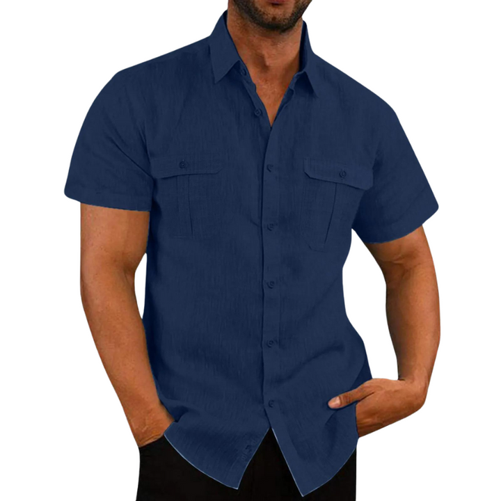 Bali Linen Short-Sleeve Shirt