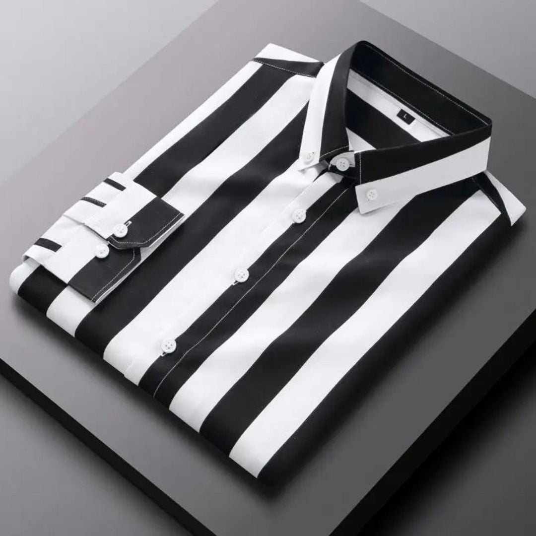 Luxury Boat Striped Shirt for Summer/Spring