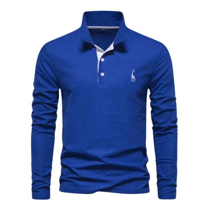 Men's Long Sleeve Polo Shirt