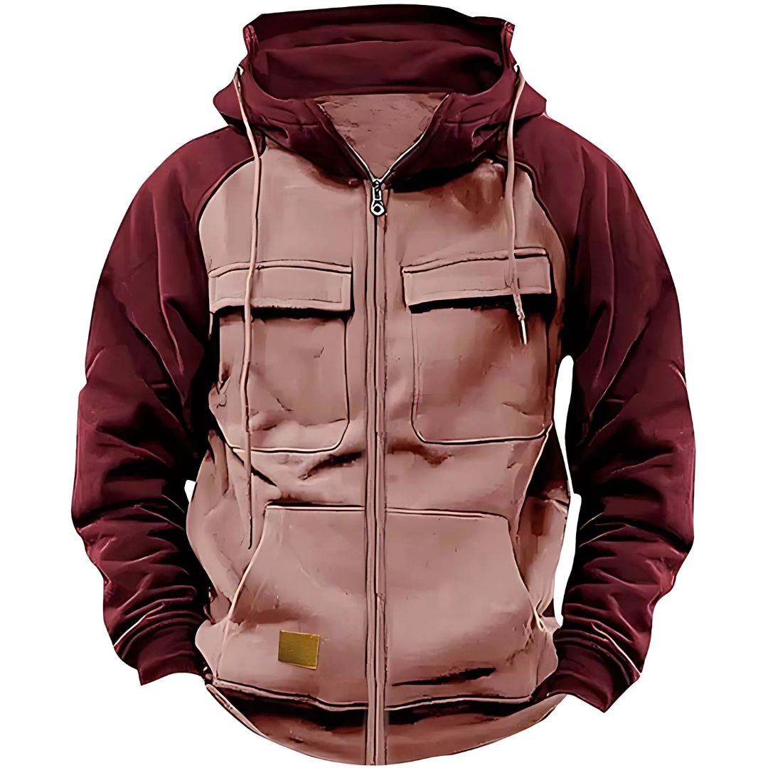 Men's Tactical Fleece Hoodie Jacket