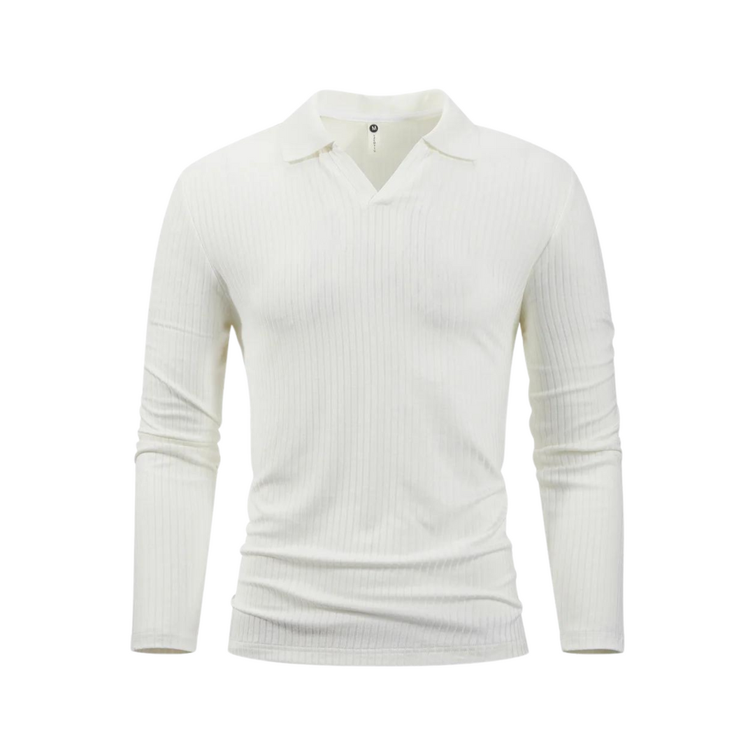 Men's 100% Cotton V-Neck Shirt