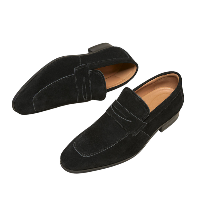 The Men's Room Suede Strap Loafers