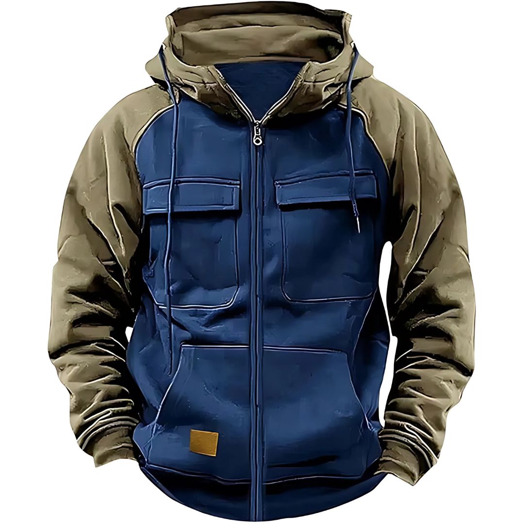 Men's Tactical Fleece Hoodie Jacket