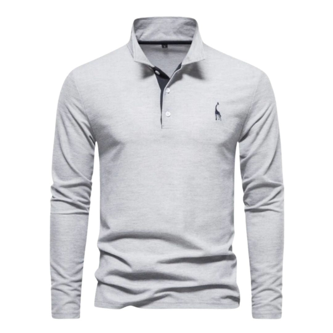 Men's Long Sleeve Polo Shirt