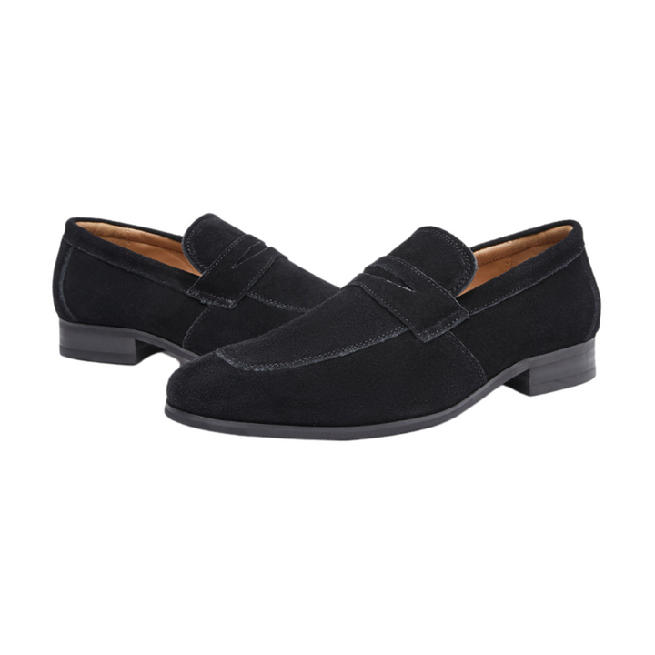 The Men's Room Suede Strap Loafers