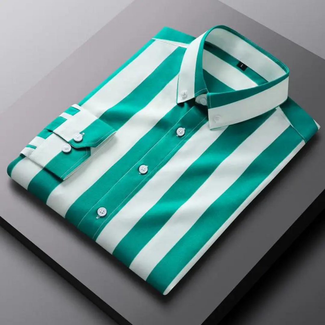 Luxury Boat Striped Shirt for Summer/Spring