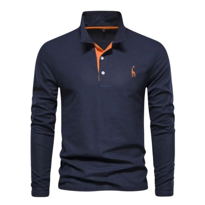 Men's Long Sleeve Polo Shirt