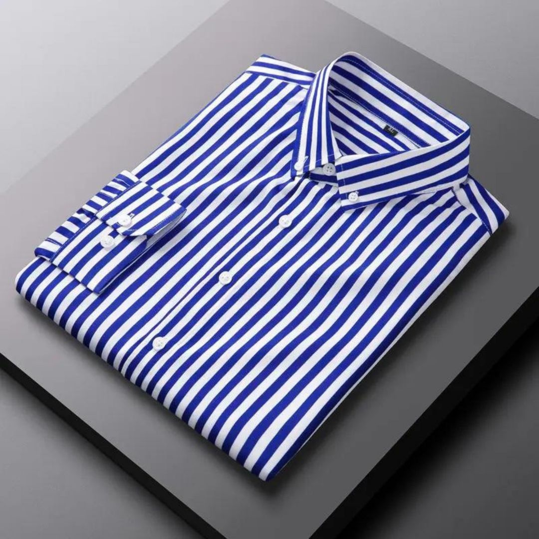 Luxury Boat Striped Shirt for Summer/Spring