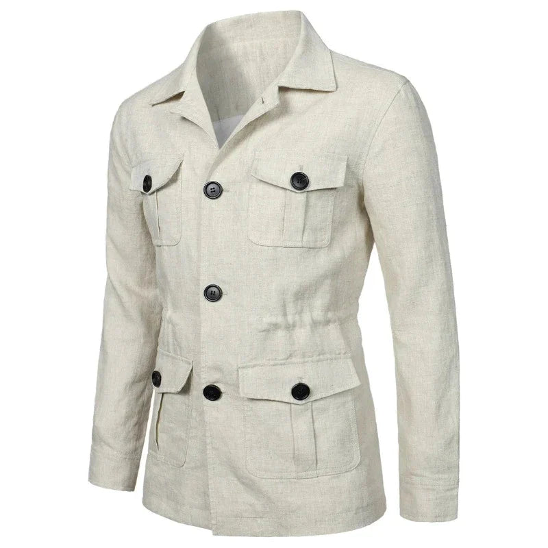 Saint Charles Linen Spring Jacket