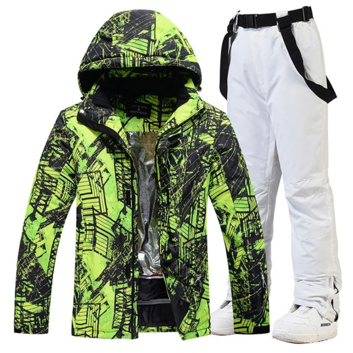 Winter Snowboarding Ski Jacket Set