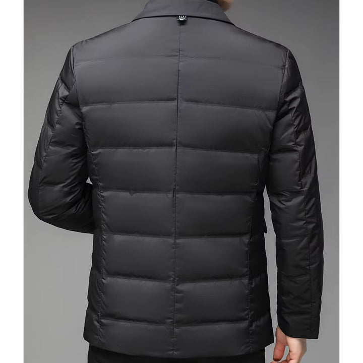 Men's Suit Collar Down Jacket