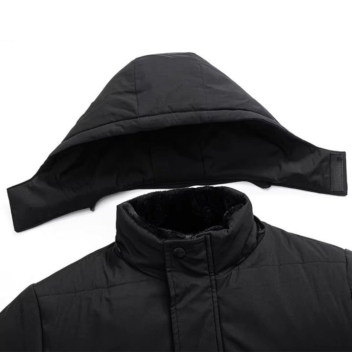 Men's Windproof Hooded Winter Parka