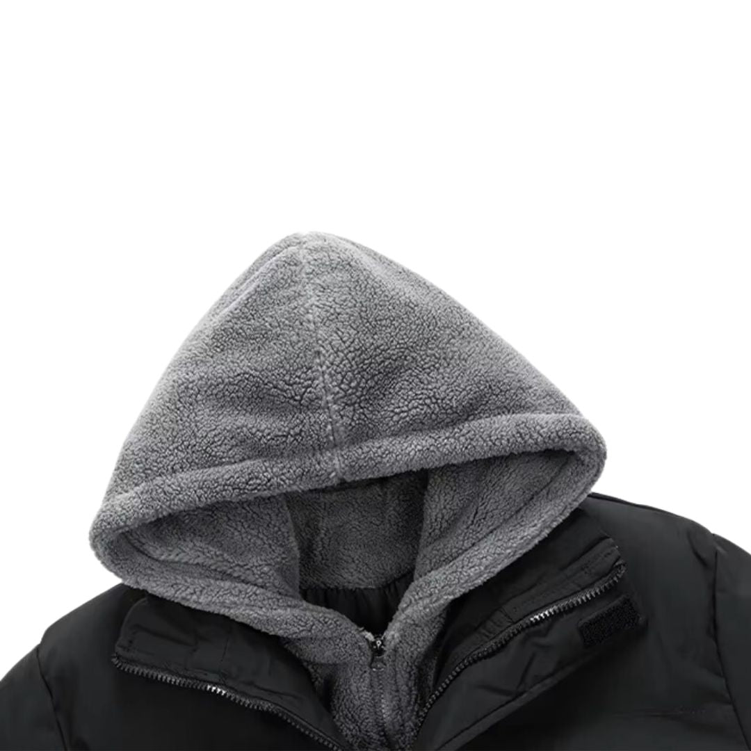 Men's Hooded Puffer Winter Jacket