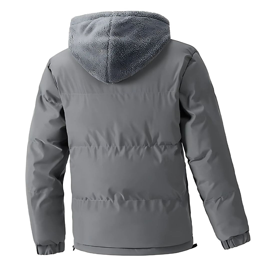 Men's Hooded Puffer Winter Jacket