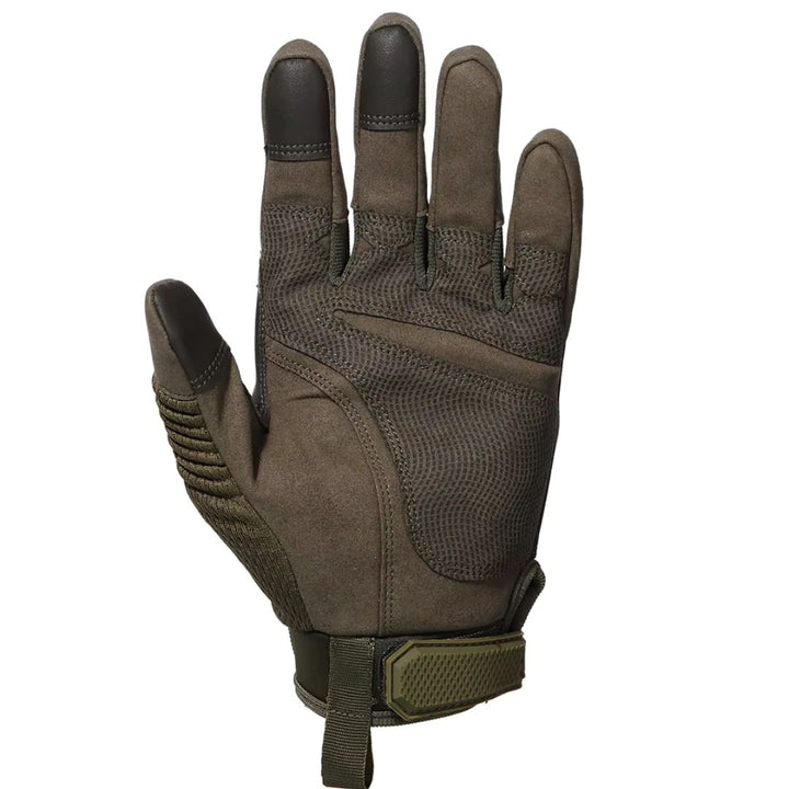 Men's Tactical Leather Combat Gloves