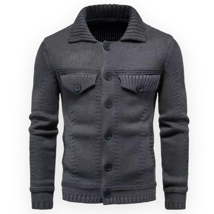 Summit Ridge Knit Button-Up Cardigan